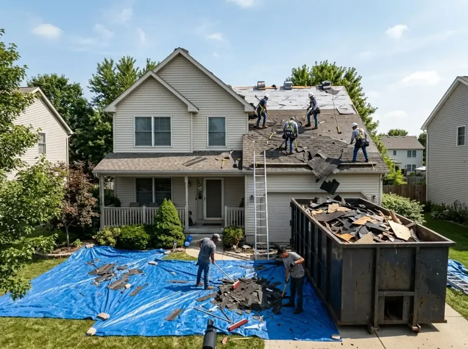 roof-replacement-debris-remova-004 — frequently asked questions, Cheapest Dumpster Rentals in Mountain Brook, AL